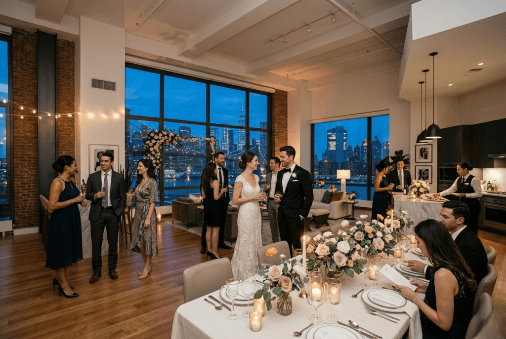 Renting a Fully Equipped NYC Residence for Weddings or Event