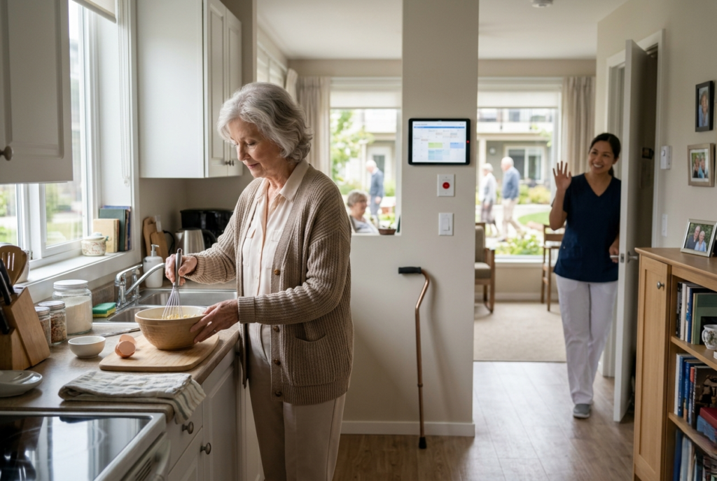 Seniors Maintain Independence in Assisted Living